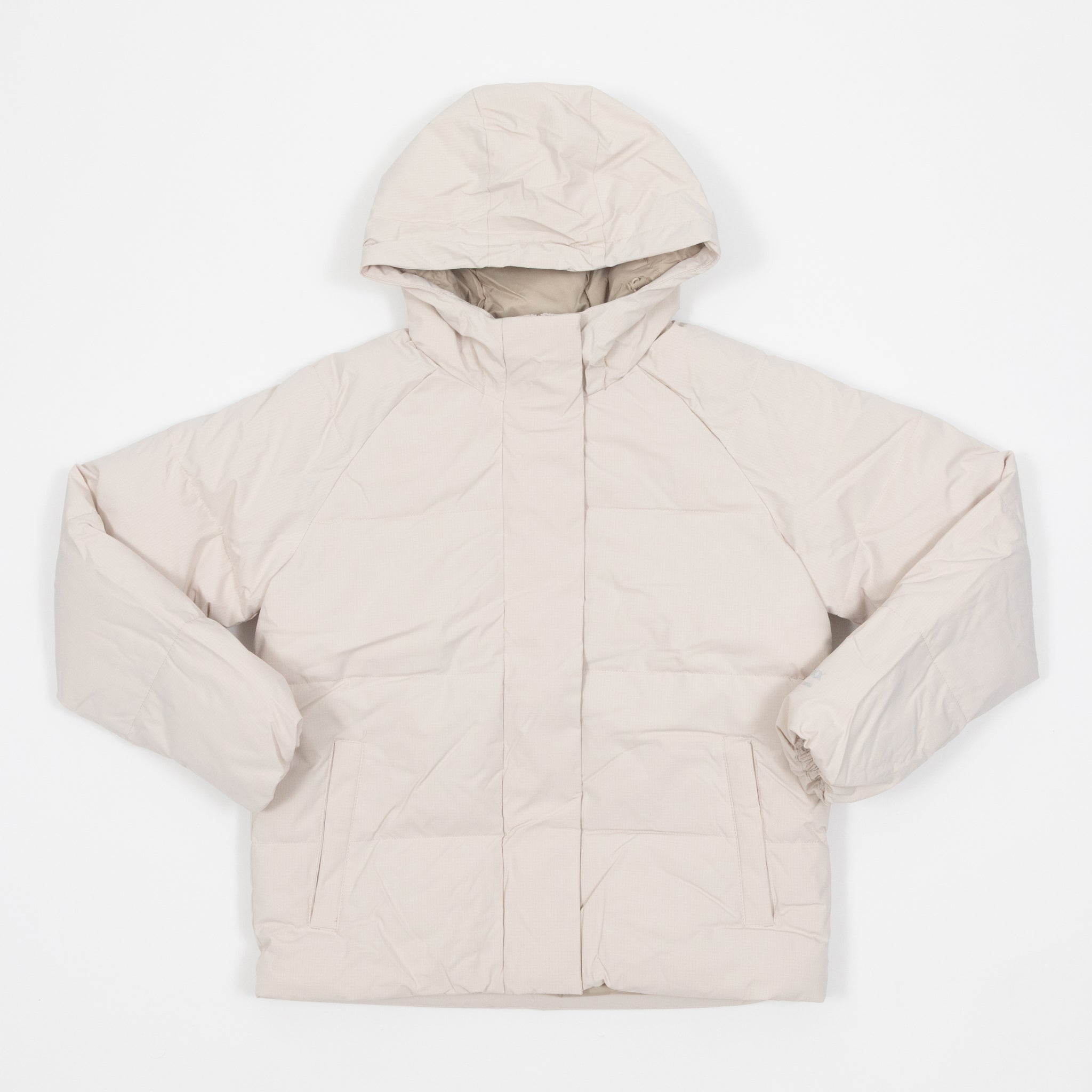 Womens JJXX Puffer Jacket in BEIGE