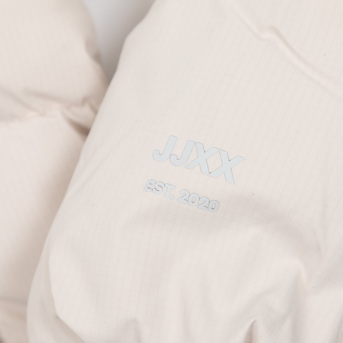 Womens JJXX Puffer Jacket in BEIGE