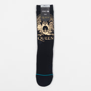 STANCE Queen Golden Socks in BLACK
