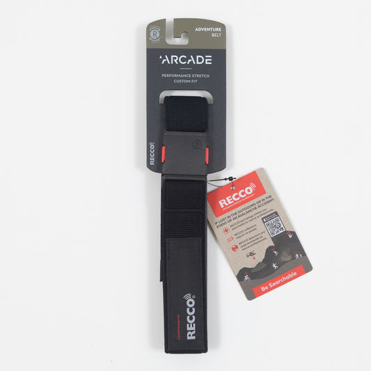 ARCADE BELTS X RECCO Standard Belt in BLACK