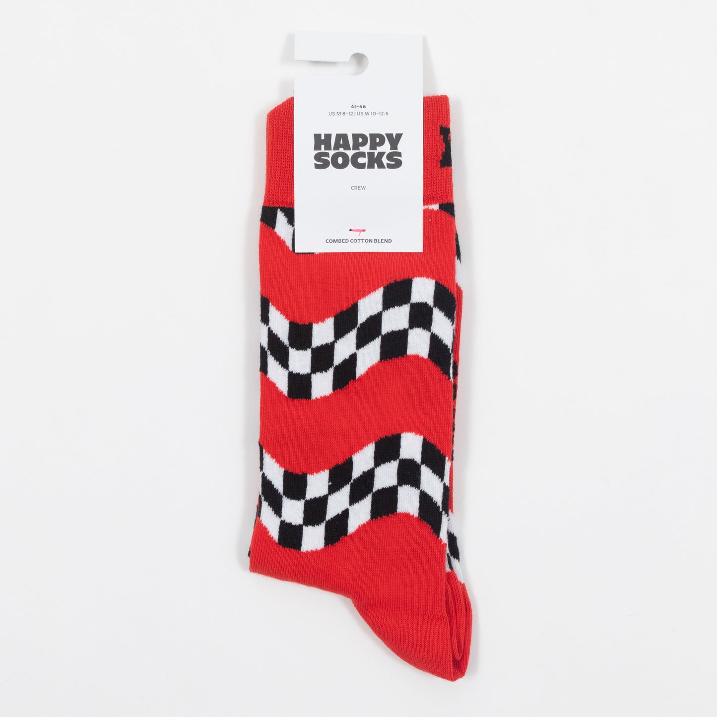 HAPPY SOCKS Race Socks in RED
