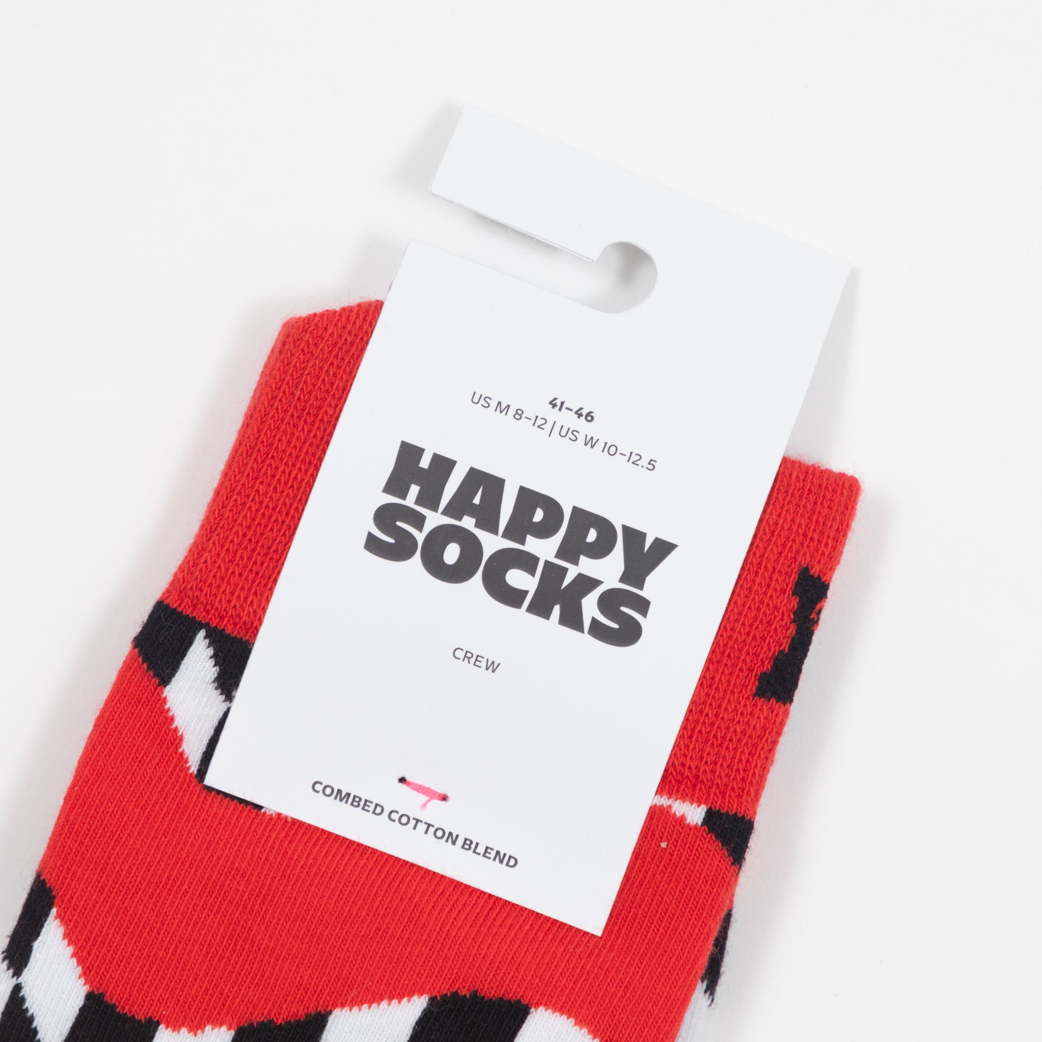 HAPPY SOCKS Race Socks in RED