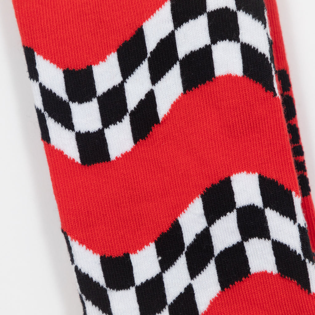 HAPPY SOCKS Race Socks in RED