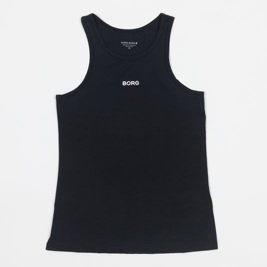 Womens BJORN BORG Racerback Tank in BLACK