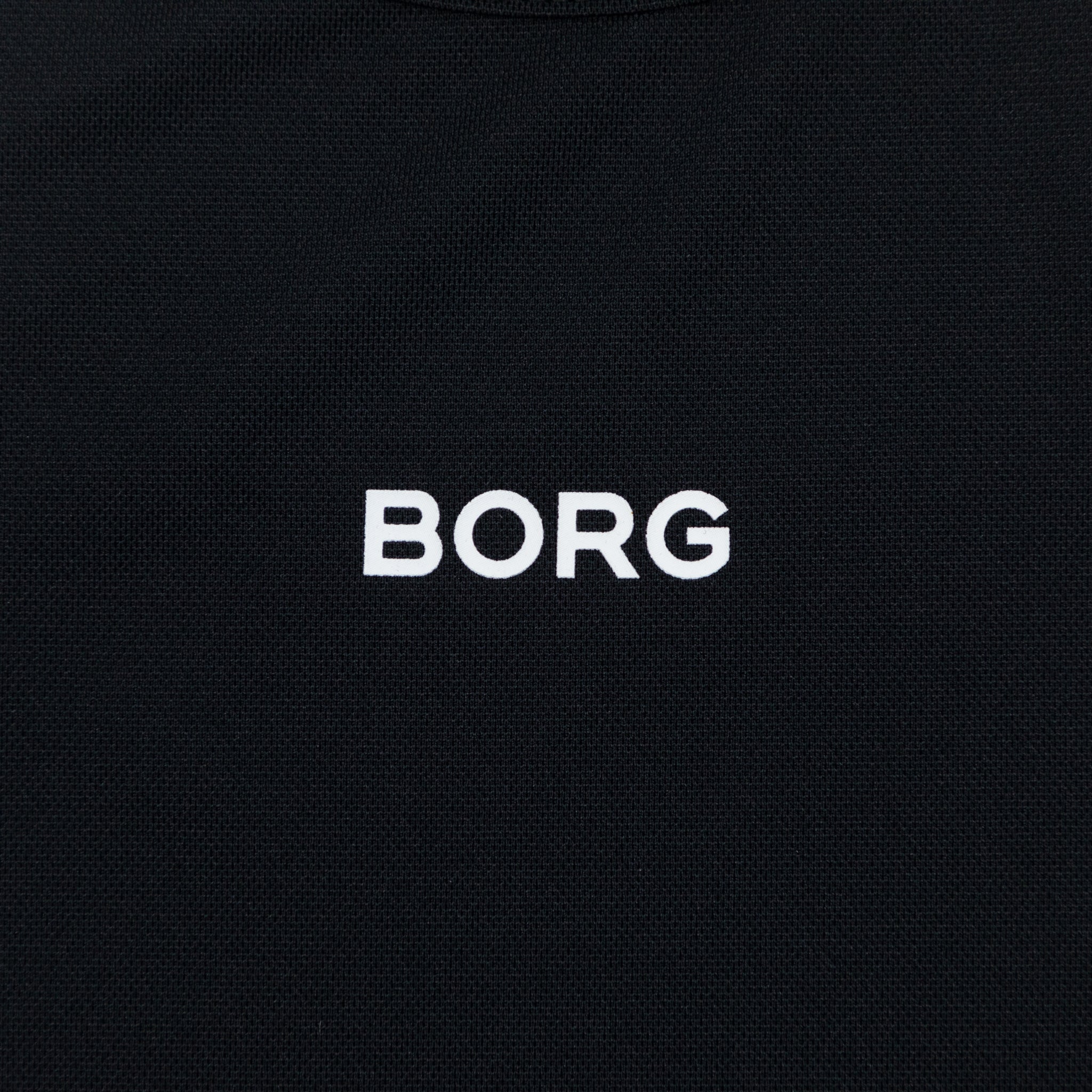 Womens BJORN BORG Racerback Sports Tank Top in BLACK