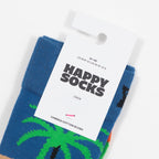 HAPPY SOCKS Racing Socks in GREEN