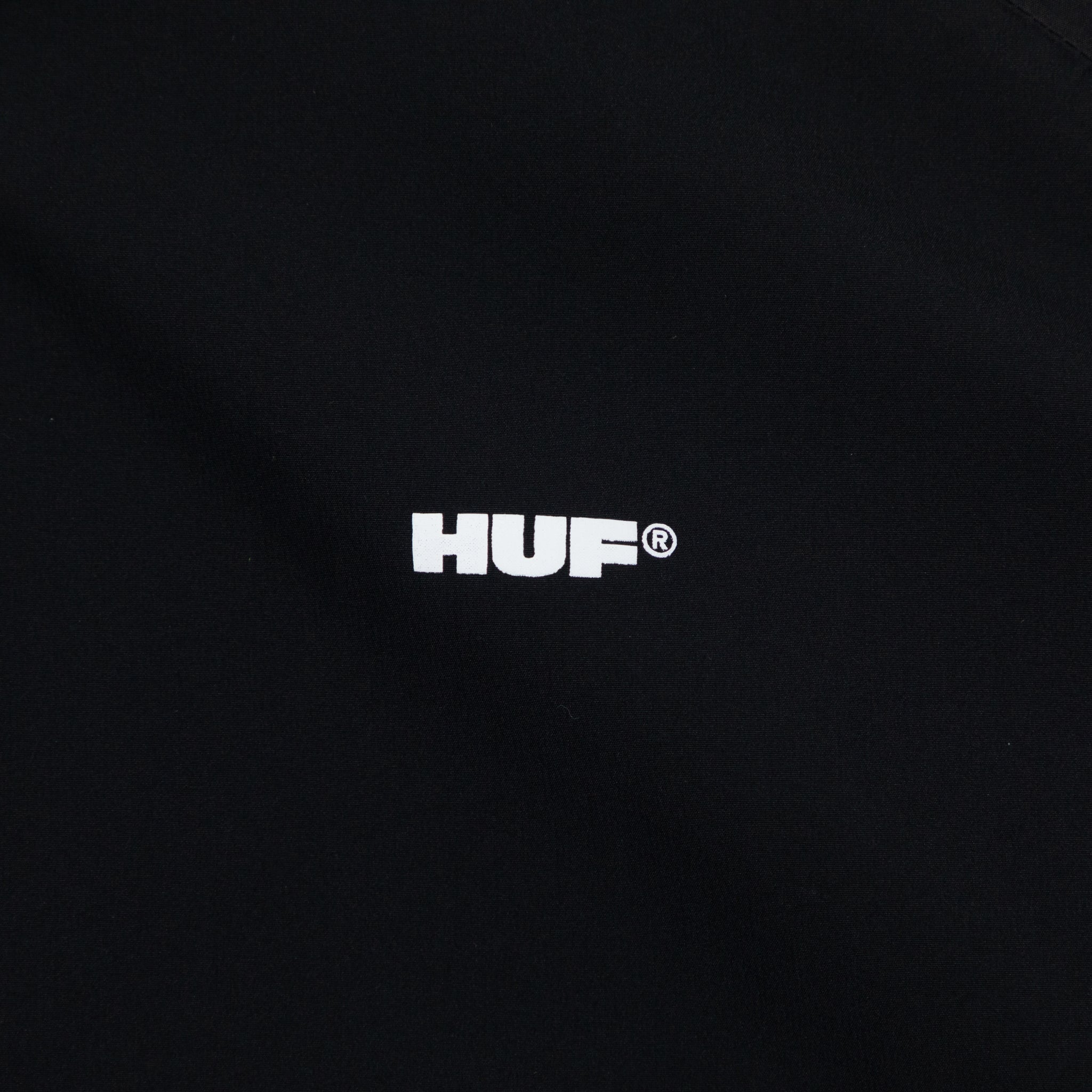 HUF Rainier Shell Jacket in BLACK