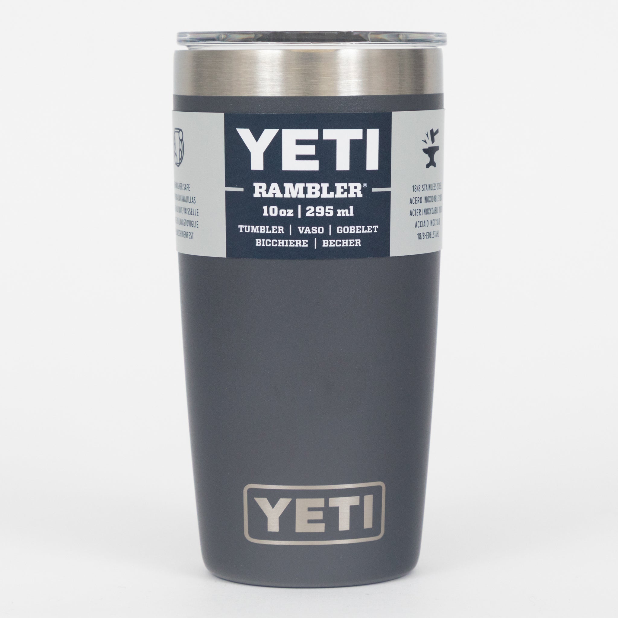 YETI Rambler 10 oz (295 ml) Tumbler With MagSlider™ Lid in Charcoal