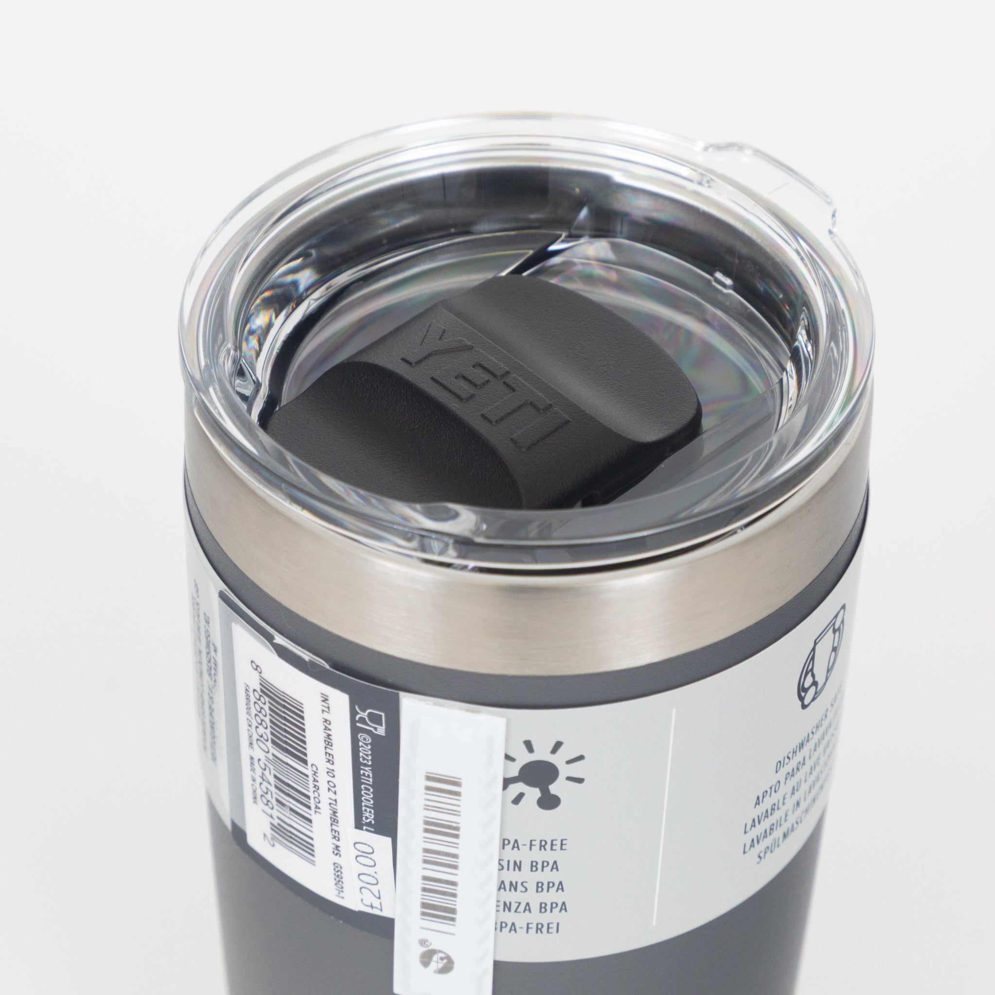YETI Rambler 10 oz (295 ml) Tumbler With MagSlider™ Lid in Charcoal