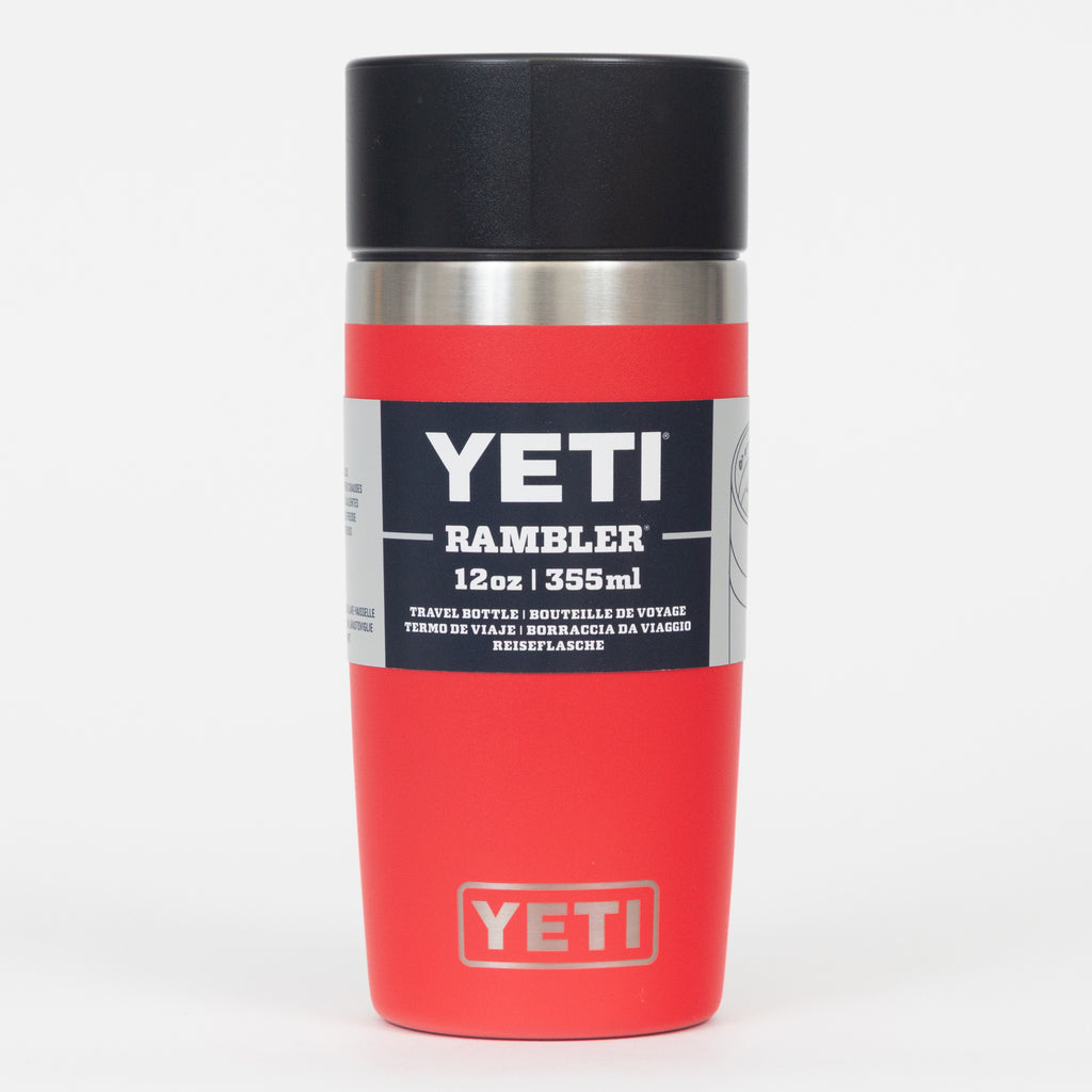 YETI Rambler® 12 oz (355 ml) Travel Bottle With Commuter Cap in Rescue Red