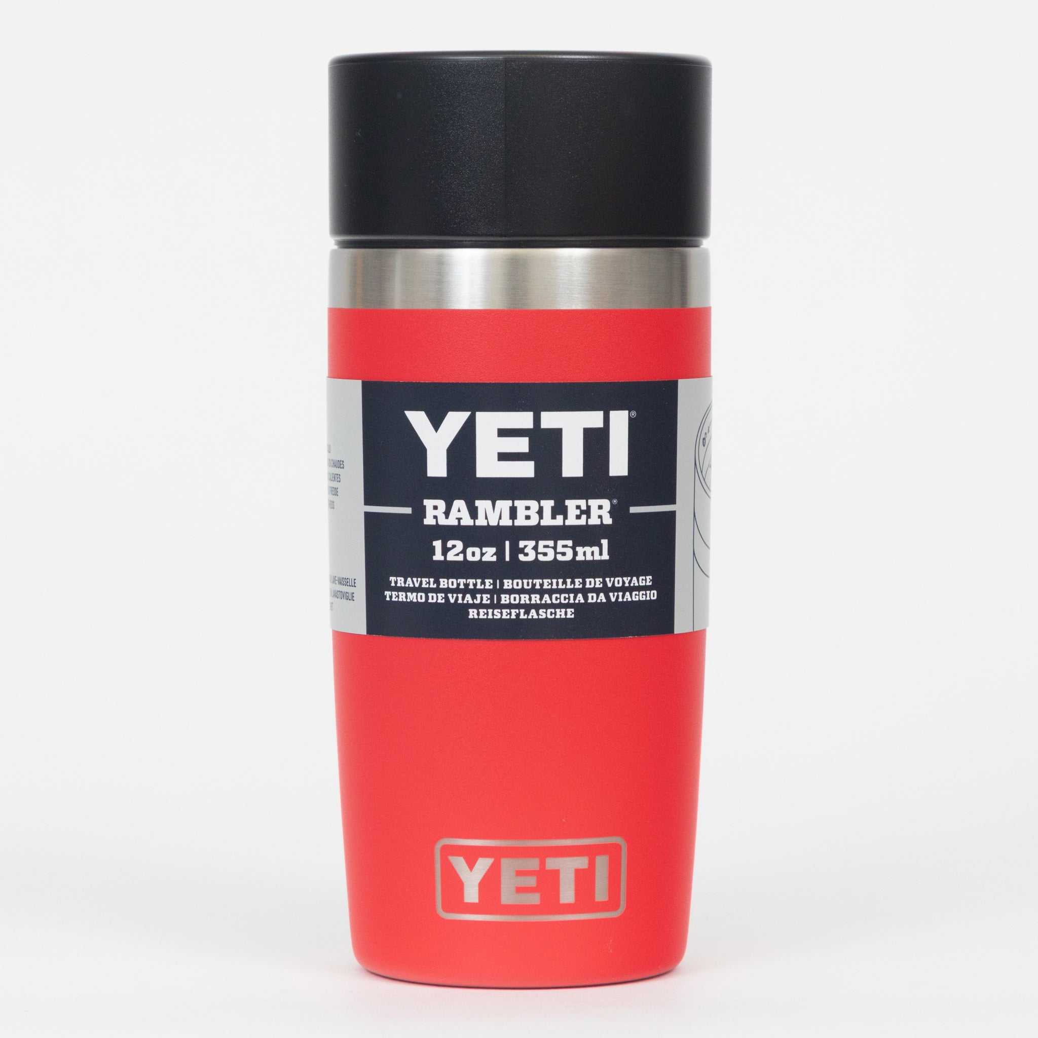 YETI Rambler® 12 oz (355 ml) Travel Bottle With Commuter Cap in Rescue Red