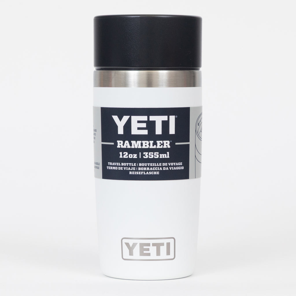 YETI Rambler® 12 oz (355 ml) Travel Bottle With Commuter Cap in White
