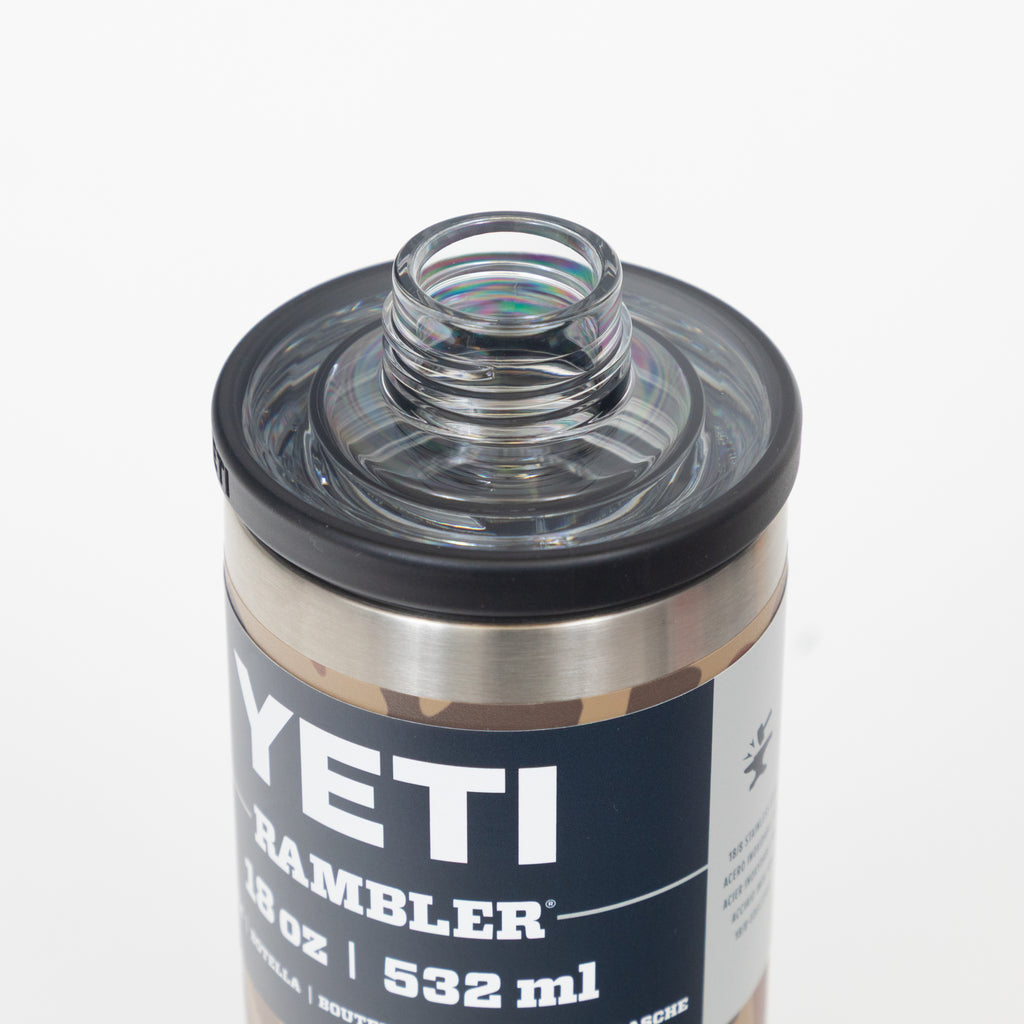 YETI Rambler® 18 oz (532 ml) Bottle with Chug Cap in Wetlands Camo