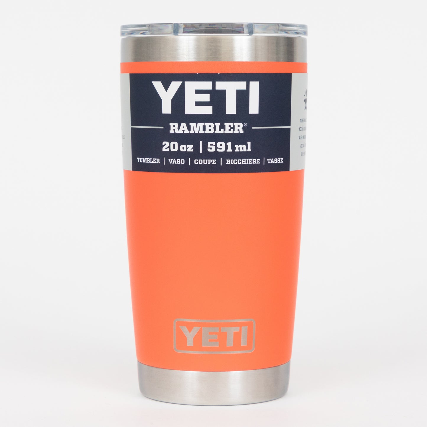 YETI Rambler® 20 oz (591 ml) Tumbler in Papaya