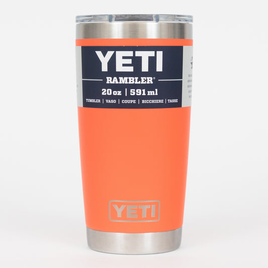 YETI Rambler® 20 oz (591 ml) Tumbler in Papaya