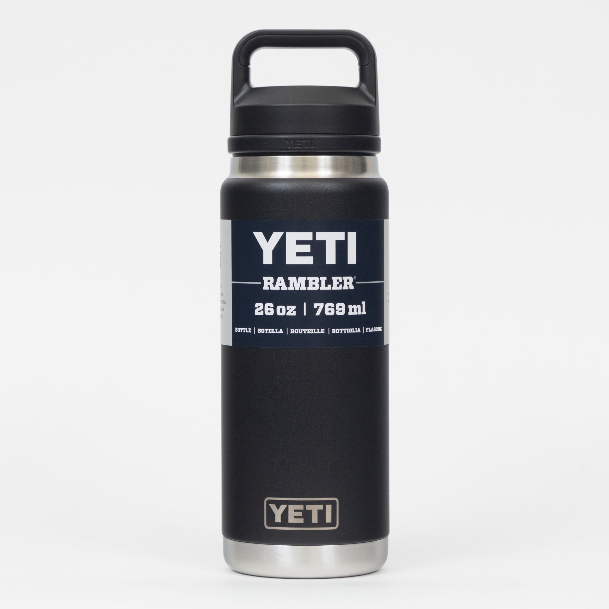 YETI Rambler® 26 oz (769 ml) Bottle With Chug Cap in Black