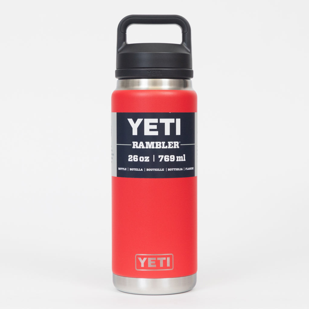 YETI Rambler® 26 oz (769 ml) Bottle With Chug Cap in Rescue Red