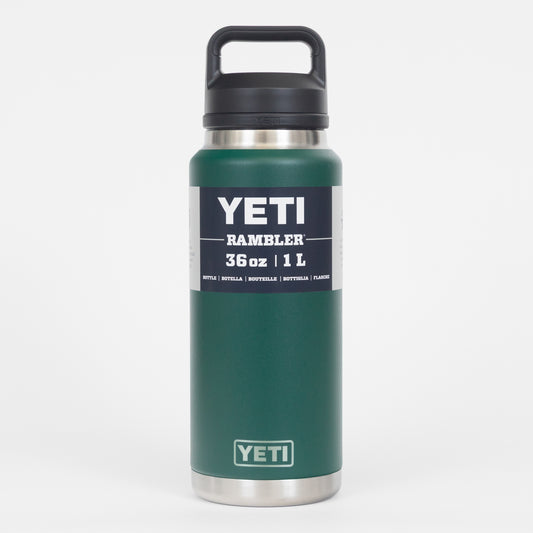 Black forest green 1 litre YETI water bottle