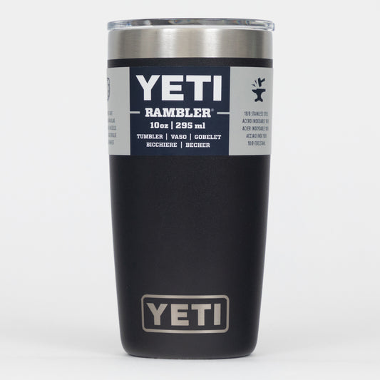 YETI Rambler 10 oz (296ml) Tumbler in BLACK