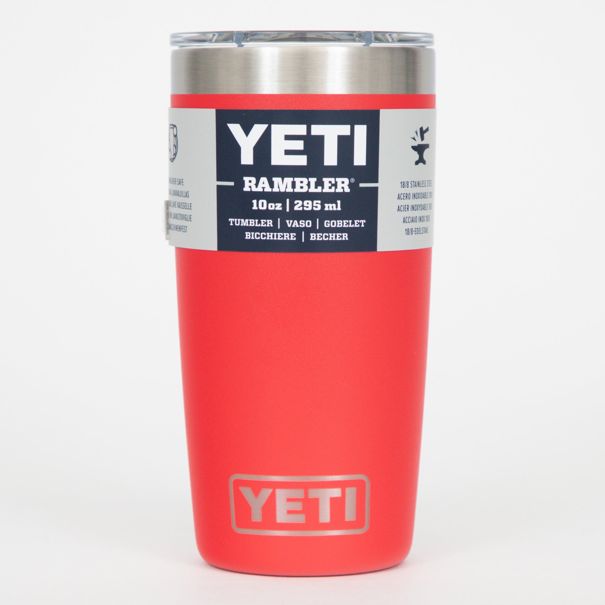 YETI Rambler 10 oz (295 ml) Tumbler With MagSlider™ Lid in Rescue Red