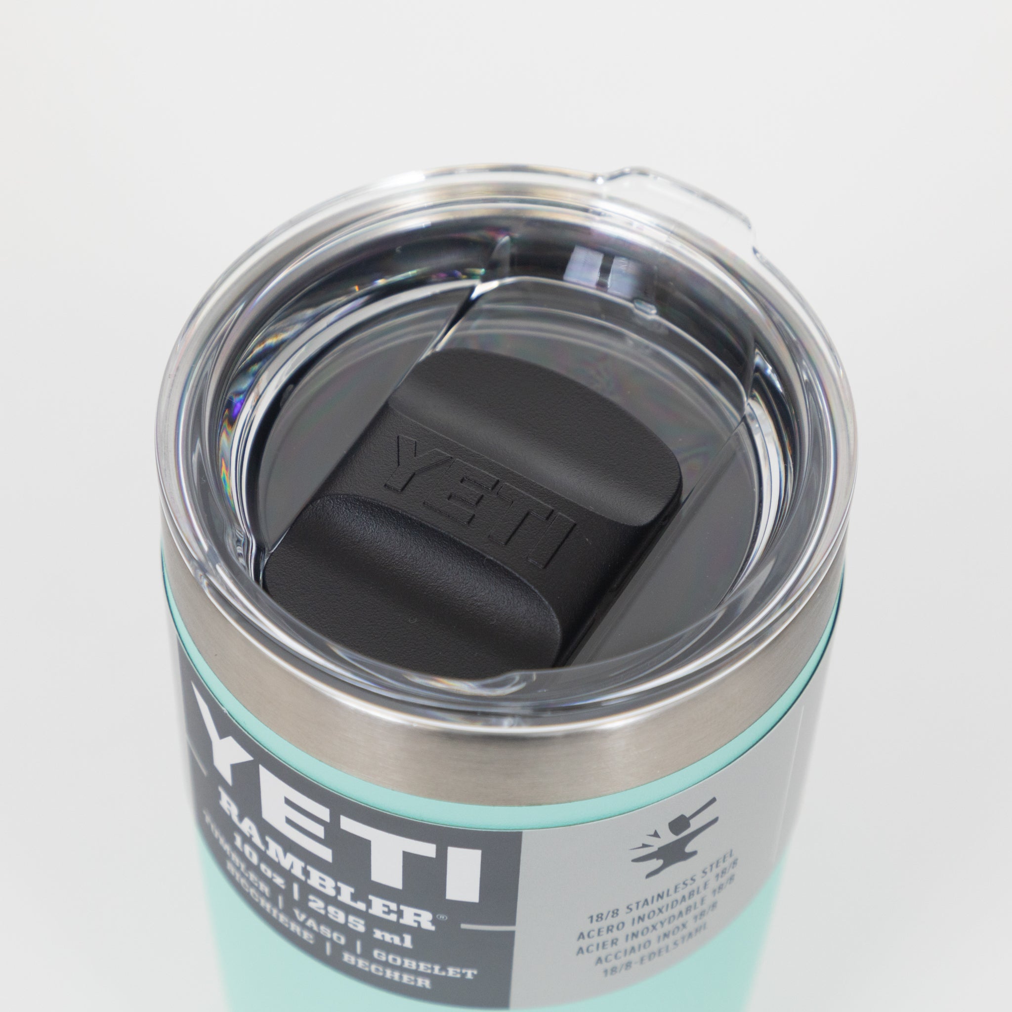 YETI Rambler 10 oz (295 ml) Tumbler With MagSlider™ Lid in Seafoam