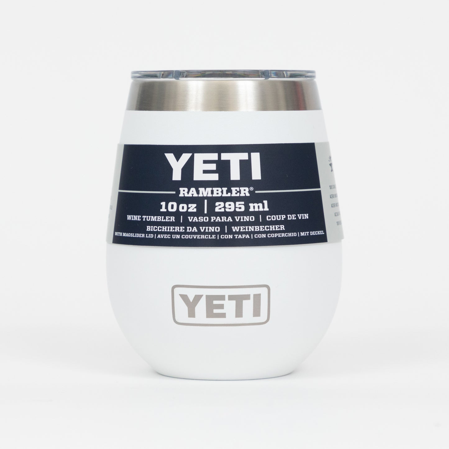 YETI Rambler 10 oz (296ml) Wine Tumbler in WHITE