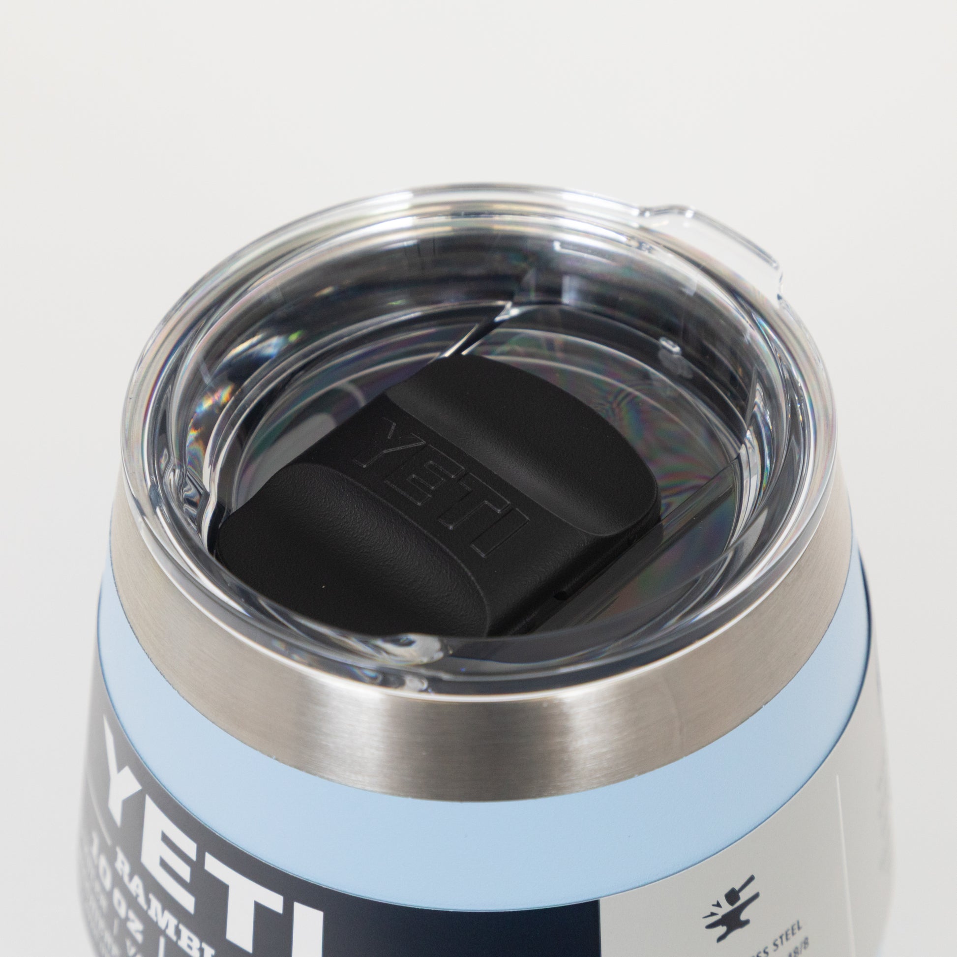 yeti sky blue 10 oz wine tumbler cold maglsider lid