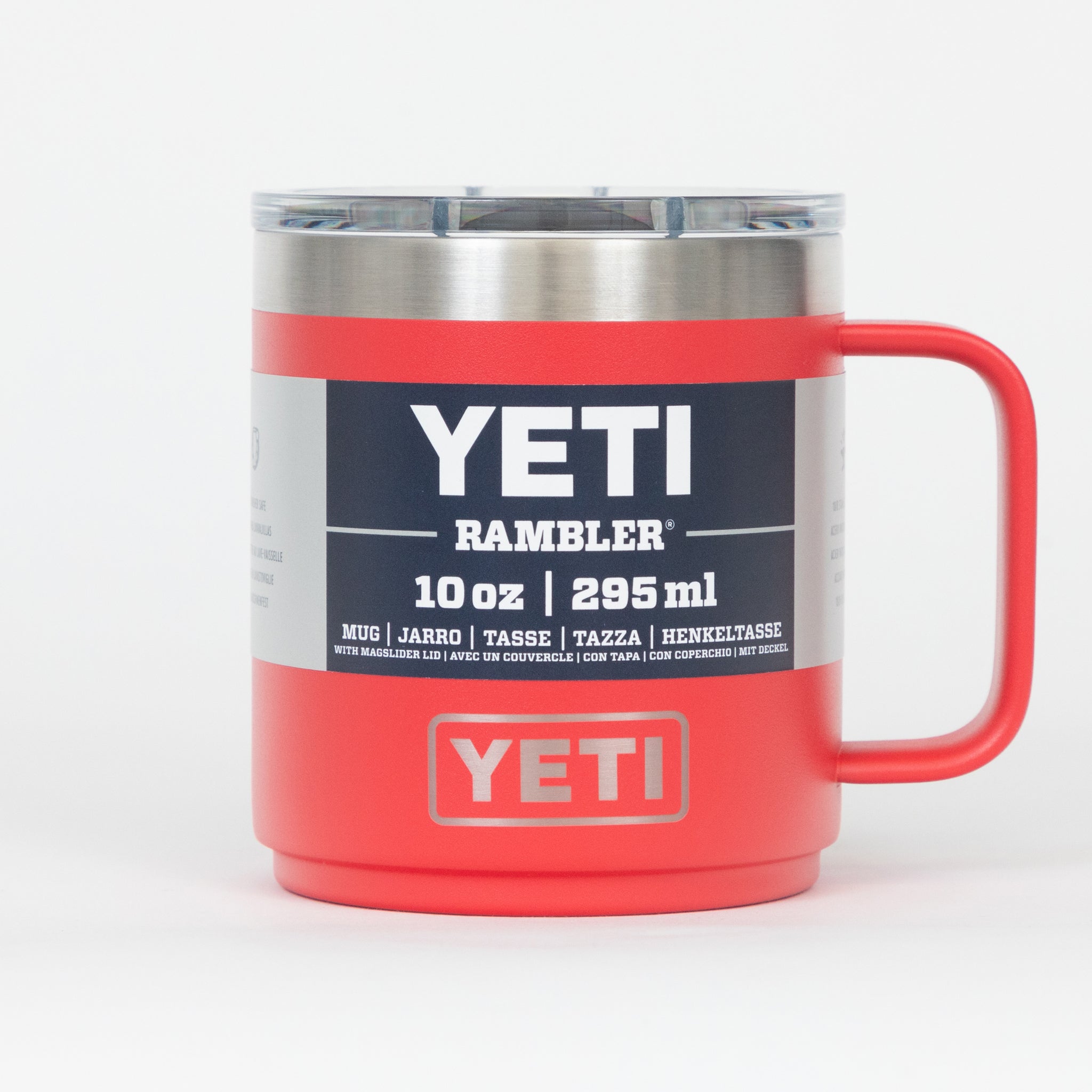 YETI Rambler® 10 oz (295 ml) Stackable Mug in Rescue Red