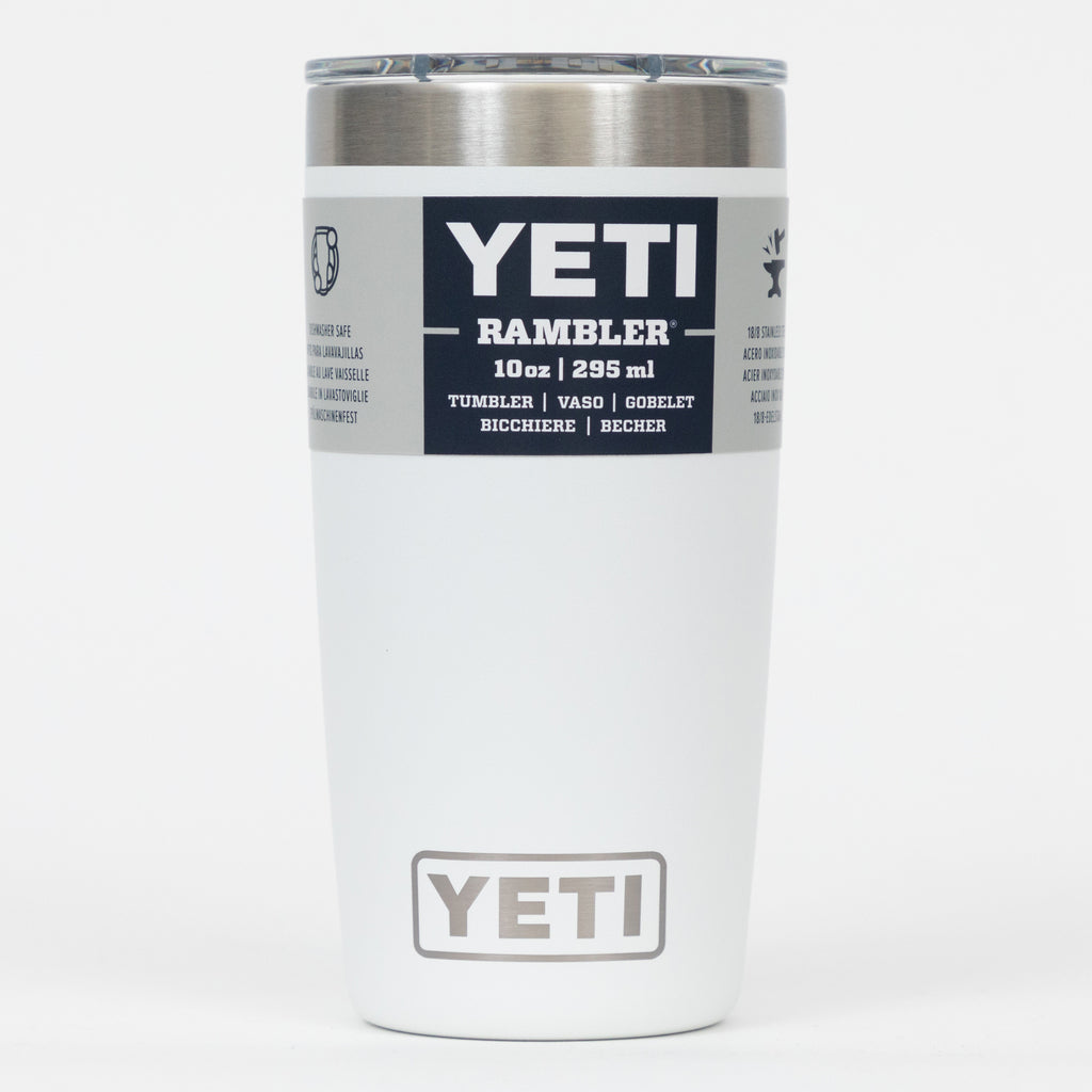 YETI Rambler 10 oz (295 ml) Tumbler With MagSlider™ Lid in White