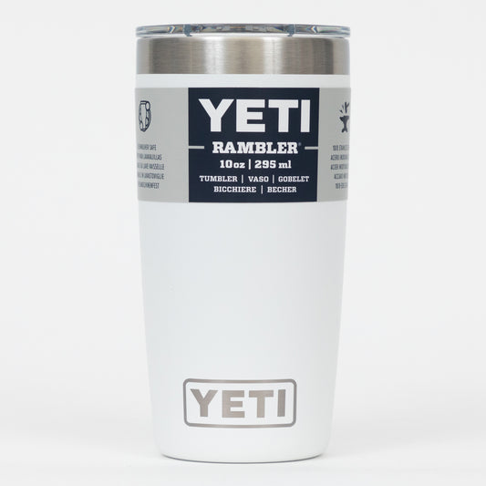 YETI Rambler 10 oz (296ml) Tumbler in WHITE