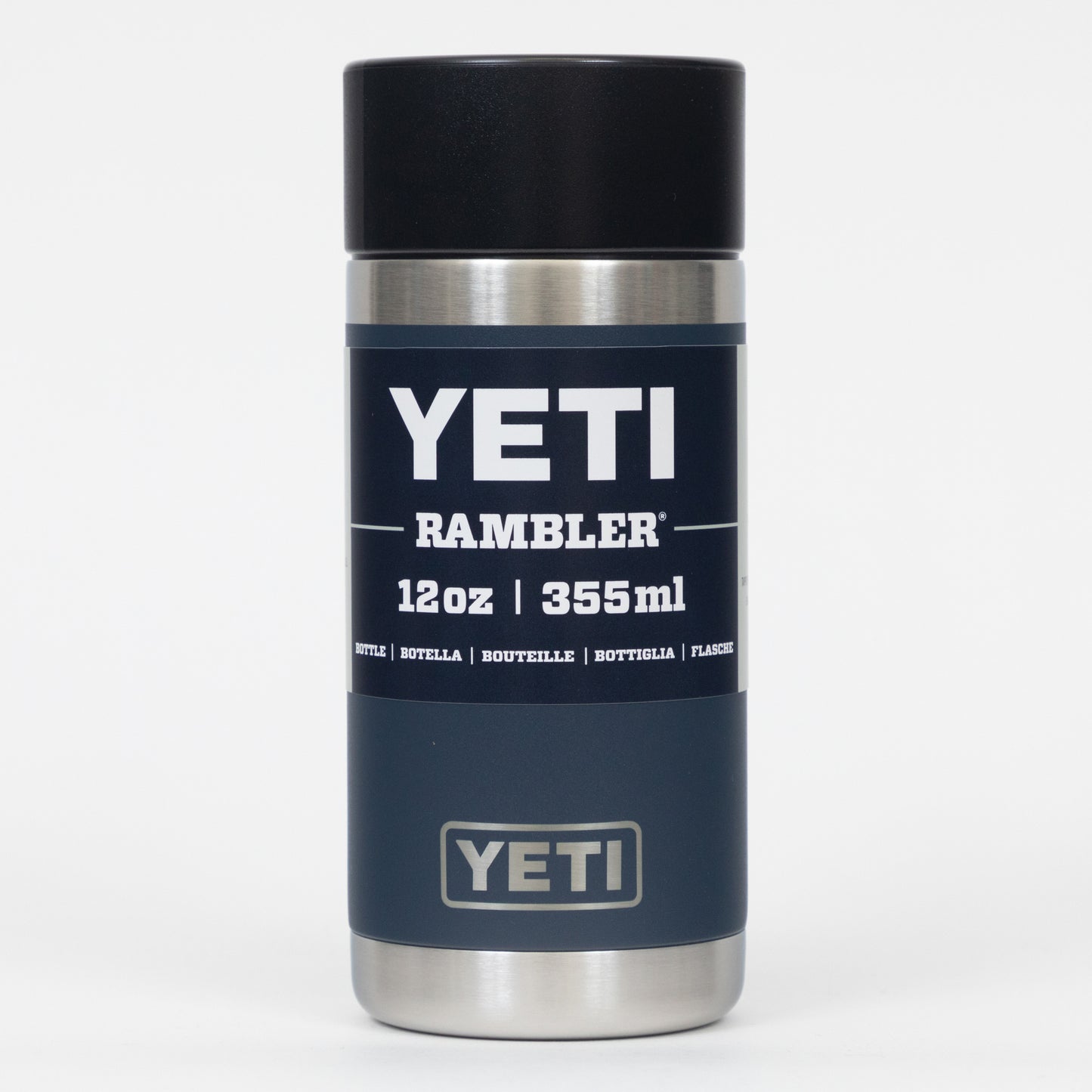 YETI Rambler 12 oz (354ml) Bottle with HotShot Cap in NAVY