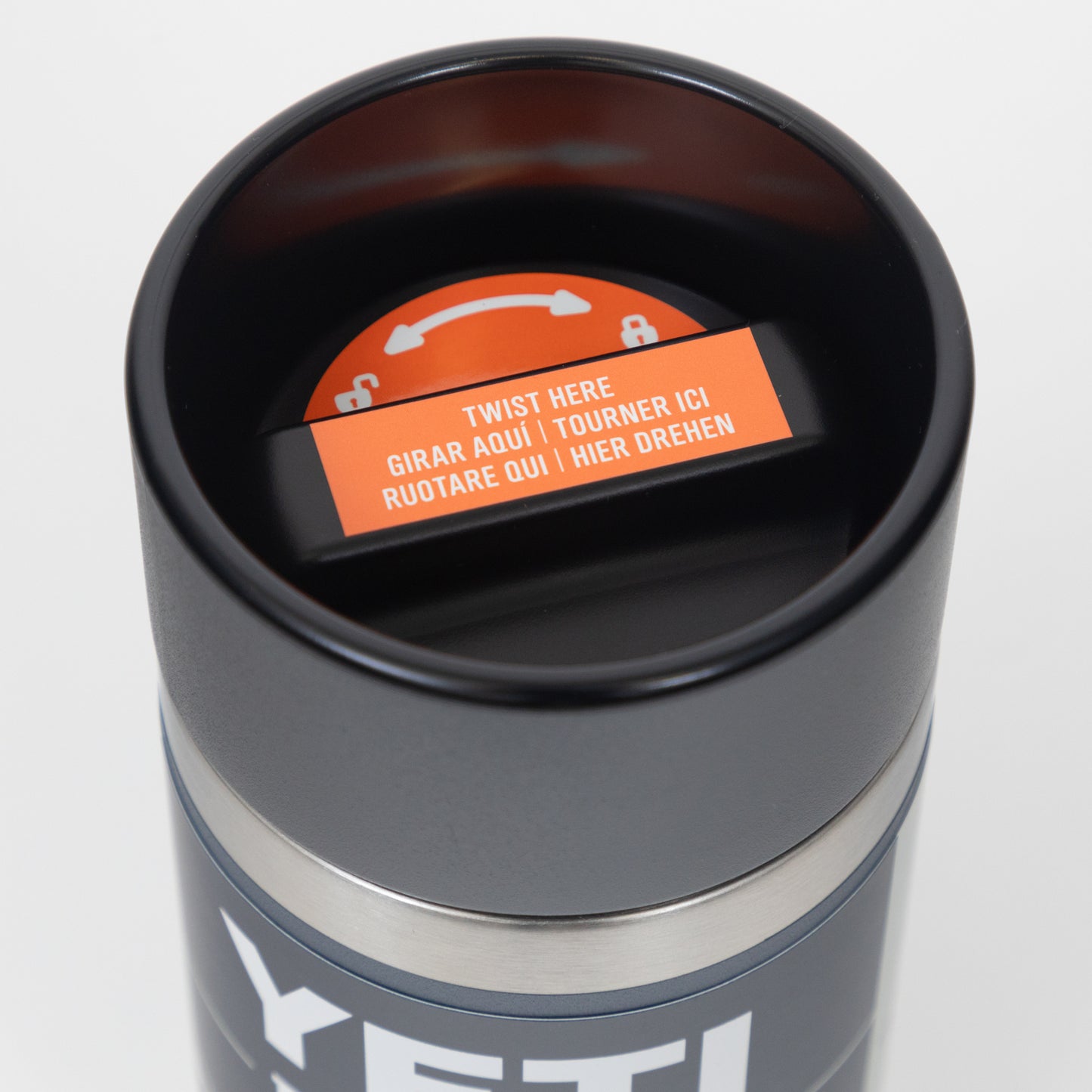 YETI Rambler 12 oz (354ml) Bottle with HotShot Cap in NAVY
