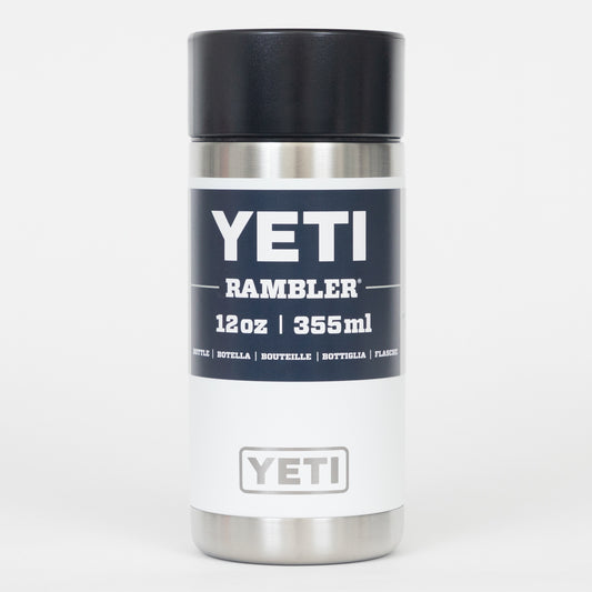 YETI Rambler 12 oz (354ml) Bottle with HotShot Cap in WHITE