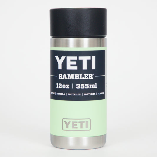 YETI Rambler 12 oz (354ml) Bottle with Hot Shot Cap in LIME GREEN