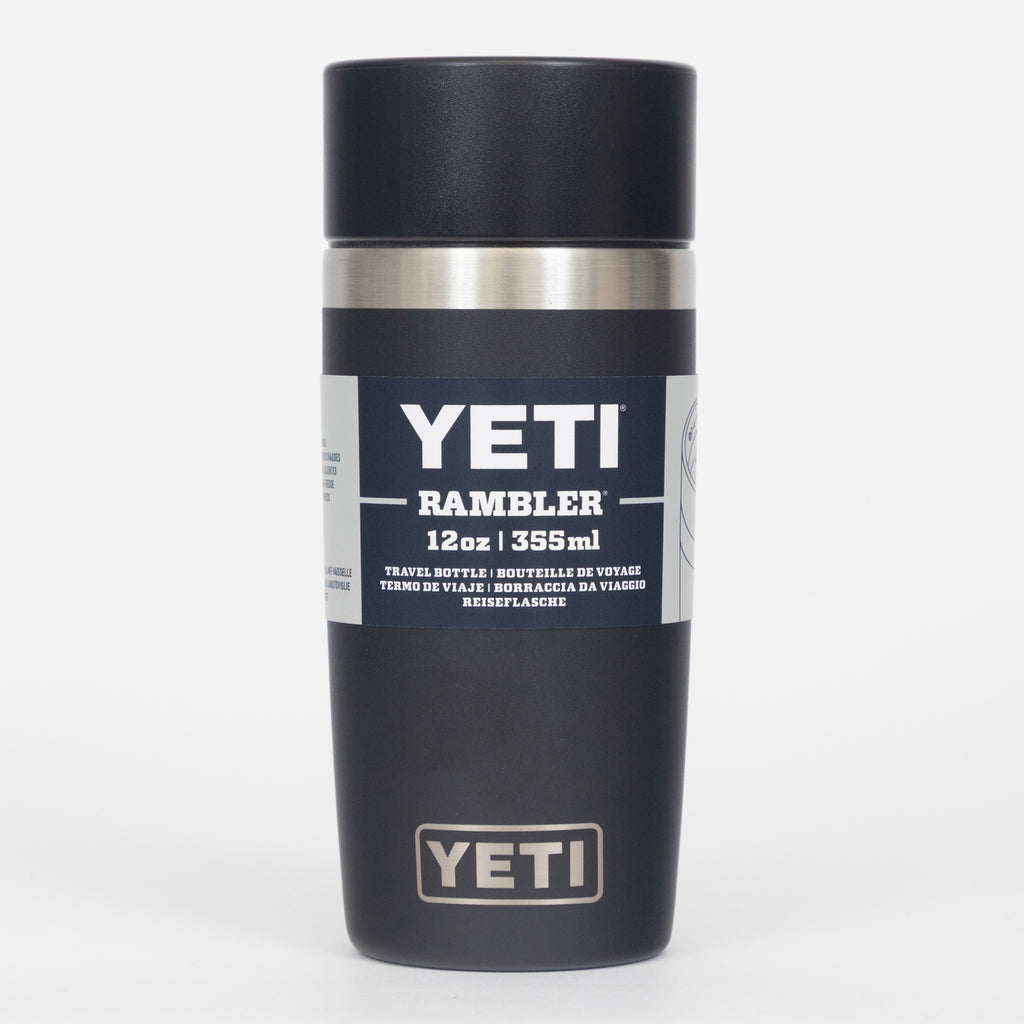 YETI Rambler® 12 oz (355 ml) Travel Bottle With Commuter Cap in Black