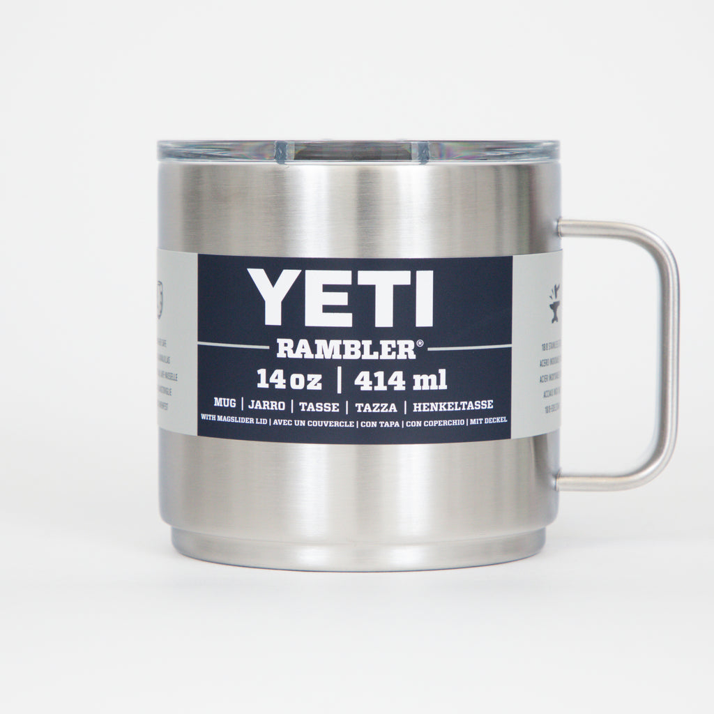 YETI Rambler® 14 oz (414 ml) Stackable Mug in Stainless Steel