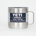 YETI Rambler® 14 oz (414 ml) Stackable Mug in Stainless Steel