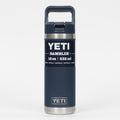 YETI Rambler® 18 oz (532 ml) Bottle With Straw Cap in Navy