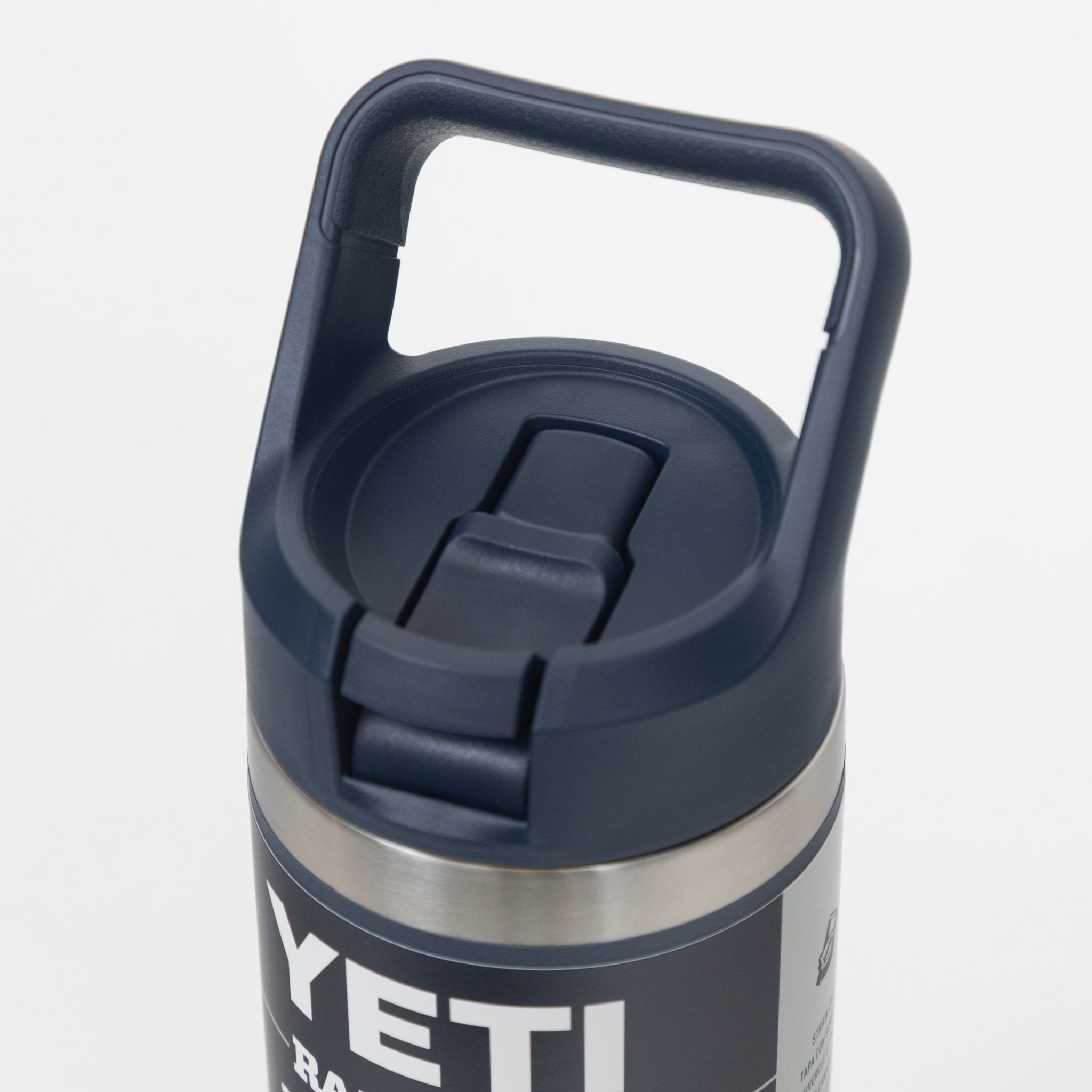 YETI Rambler® 18 oz (532 ml) Bottle With Straw Cap in Navy