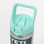 YETI Rambler® 18 oz (532 ml) Bottle With Straw Cap in Seafoam