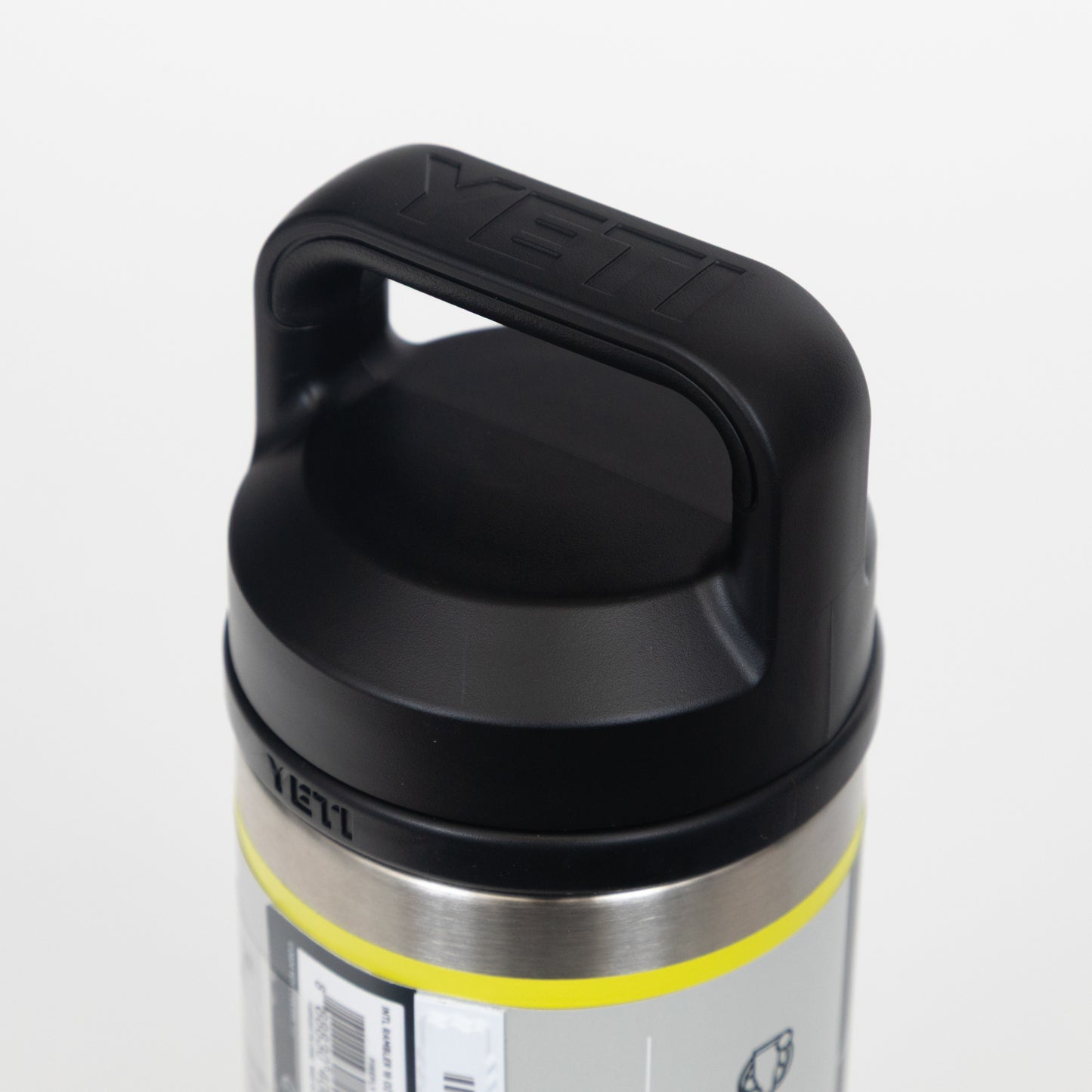 YETI Rambler 18 oz (511ml) Water Bottle with Chug Cap in FIREFLY YELLOW