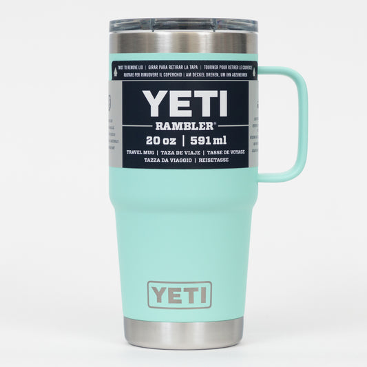 YETI Rambler 20 oz (591ml) Travel Mug in TURQUOISE