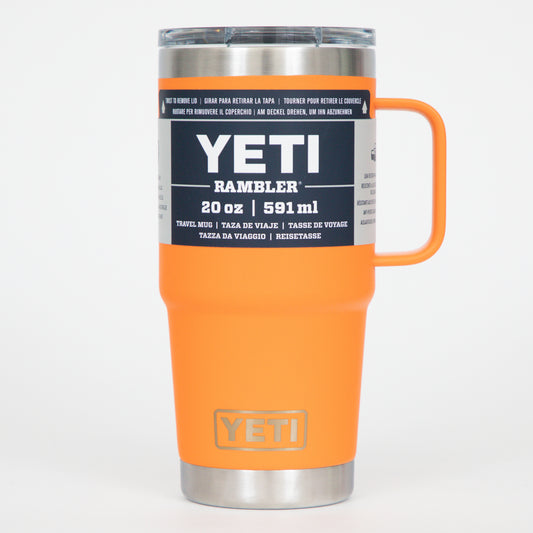 YETI Rambler® 20 oz (591 ml) Travel Mug in King Crab