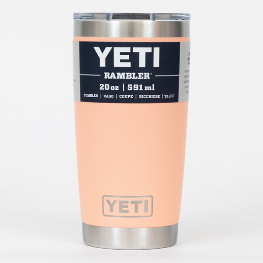 YETI Rambler 20 oz (591ml) Tumbler in LOWCOUNTRY PEACH