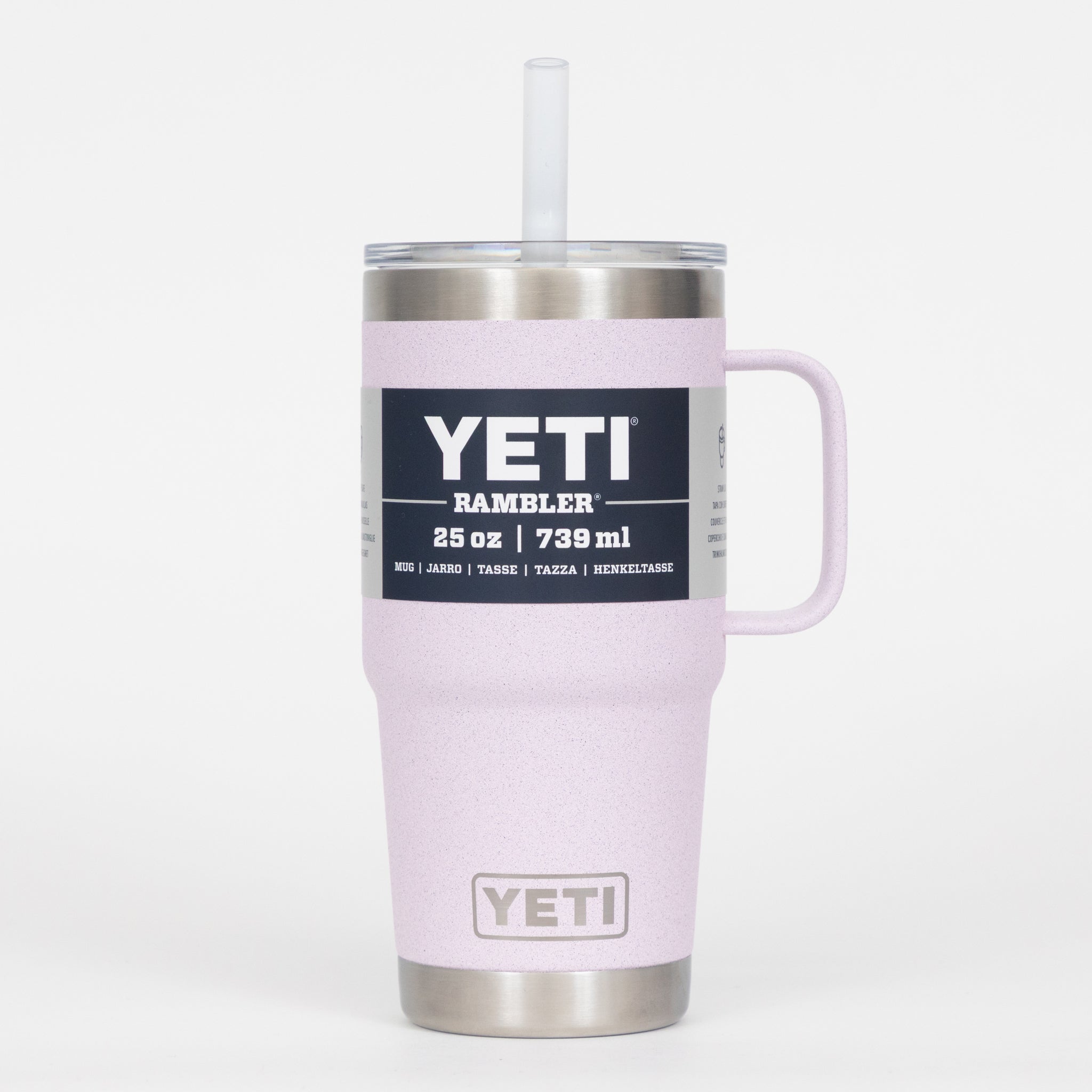 YETI Rambler® 25 oz (739 ml) Straw Mug in Cherry Blossom