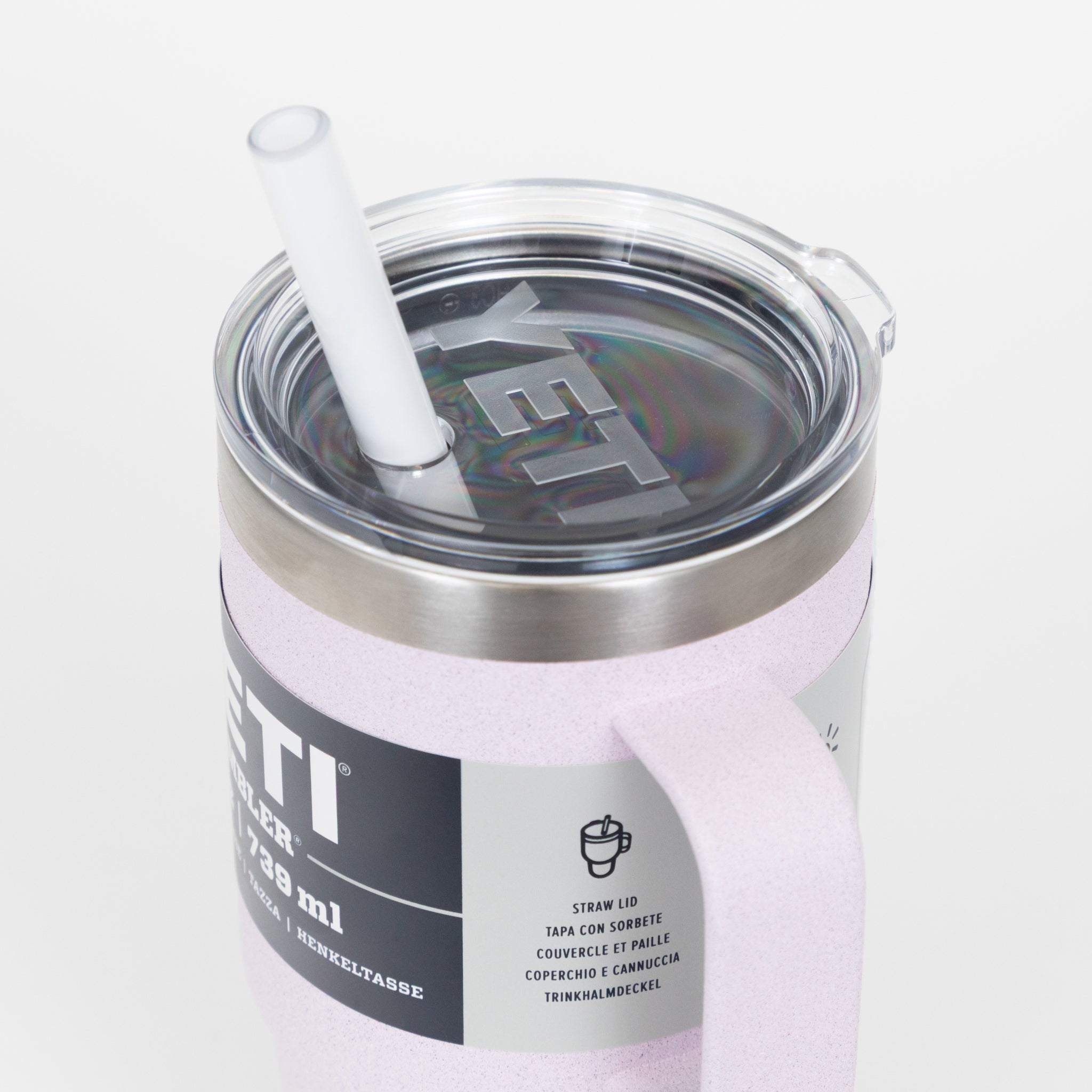 YETI Rambler® 25 oz (739 ml) Straw Mug in Cherry Blossom
