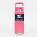 YETI Rambler® 26 oz (769 ml) Bottle With Straw Cap in Tropical Pink
