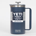 YETI Rambler™ 34 oz (1 L) French Press with DurSip™ Ceramic Lining in Navy