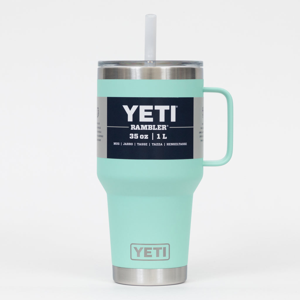 YETI Rambler® 35 oz (1 L) Straw Mug With Straw Lid in Seafoam