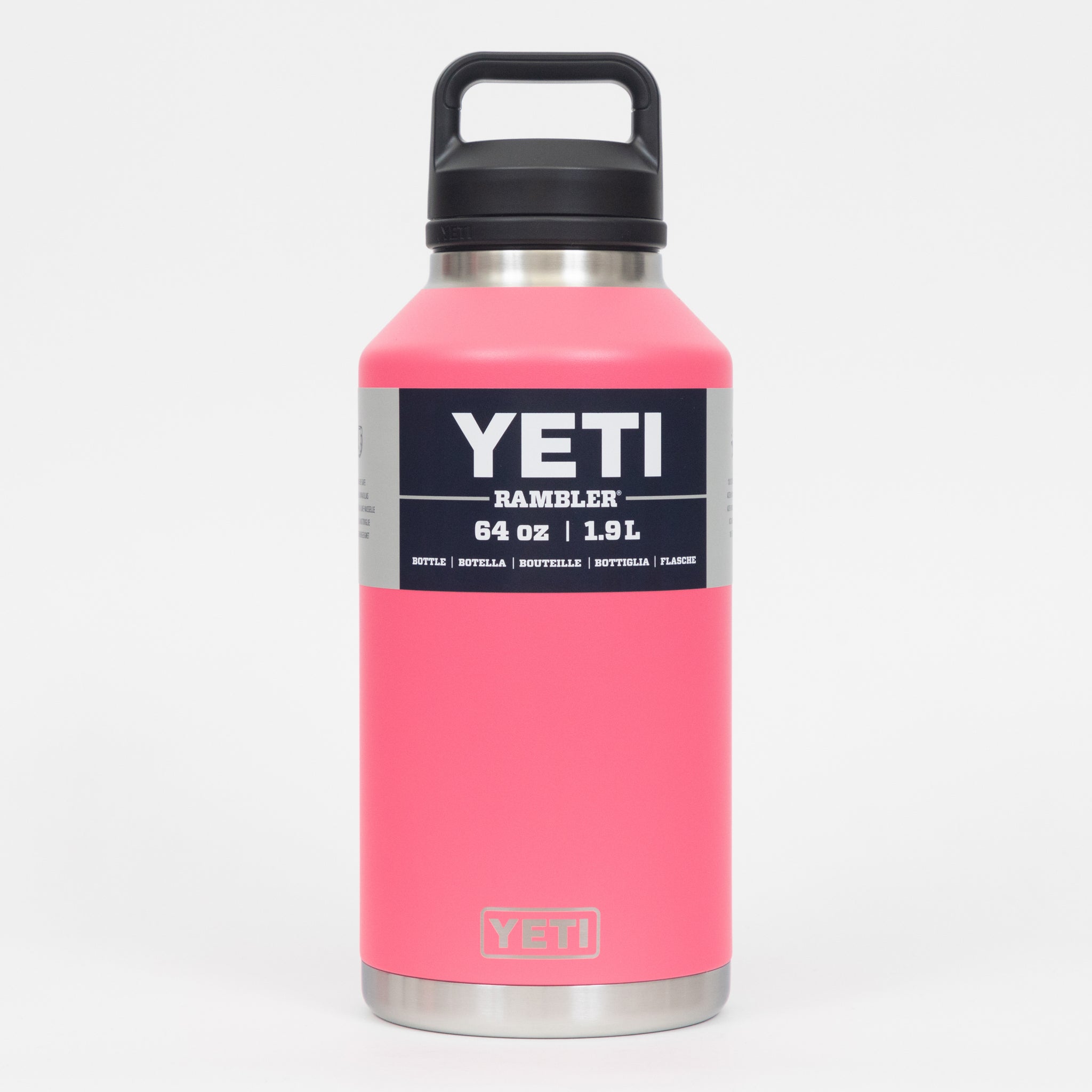 YETI Rambler® 64 oz (1.9 L) Bottle With Chug Cap in Tropical Pink